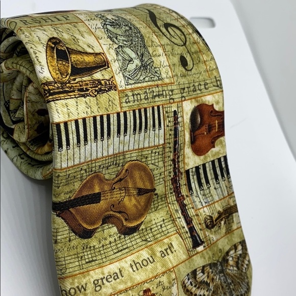 Eagle Neckwear tie 100% silk praise and worship‎ - Picture 4 of 7